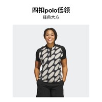 adidas 阿迪达斯 官方MARIMEKKO女春季高尔夫运动短袖POLO衫