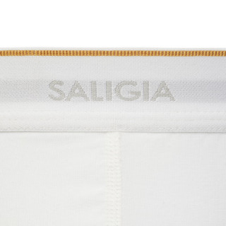 SALIGIA经典质感系列黑白纯色男士莫代尔高叉三角性感舒适内裤3条 莫代尔3条细腻柔软 XL