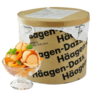 哈根达斯冰淇淋大桶法国原装进口7.7kg正品冰激凌自助餐商用挖球