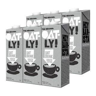 OATLY 噢麦力 燕麦奶咖啡大师1L*6瓶咖啡伴侣植物蛋白饮料