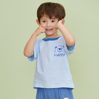 棉花堂 儿童t恤3-6岁男童t恤短袖宝宝夏季衣服婴幼服饰