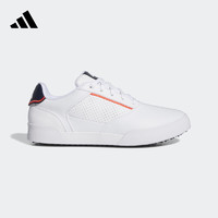 adidas 阿迪达斯 官方RETROCROSS男子高尔夫运动球鞋小白鞋IE2157 白色/藏青色 40(245mm)