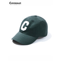 COVERNAT棒球帽毛绒大C标志鸭舌帽显脸小男女帽子街头穿搭单品 绿色 F
