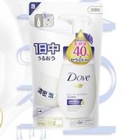 PLUS会员：Dove 多芬 保湿水嫩洁面泡泡 补充装 140ml