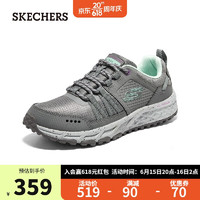 斯凯奇（SKECHERS）Skechers耐磨运动鞋180061C 灰色/浅绿色/GYAQ 35.5