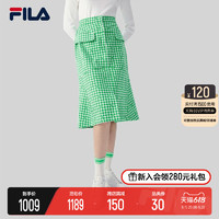 FILA 斐乐 Emerald斐乐女子半身裙2023春季新款针织裙