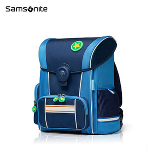 新秀丽（Samsonite）/儿童书包小学生1-5年级减负书包双肩背包TU6 蓝色(学生书包)