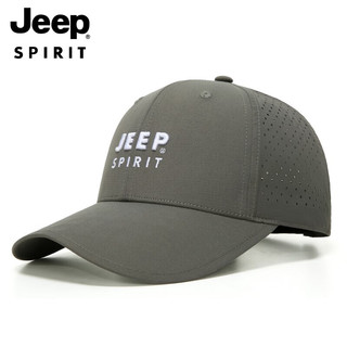 Jeep 吉普 帽子男棒球帽夏季网眼速干遮阳帽男女士百搭鸭舌帽运动休闲太阳帽