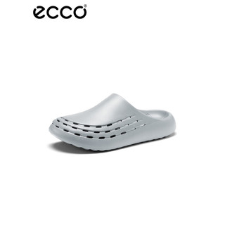 ECCO洞洞鞋男 2023年夏季新款包头透气凉鞋男 科摩男鞋系列523904 水泥灰52390460868 41
