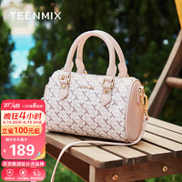 TEENMIX 天美意 印花斜挎包