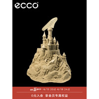 ECCO洞洞鞋男 2023年夏季新款包头透气凉鞋男 科摩男鞋系列523904 沙色52390400104 42