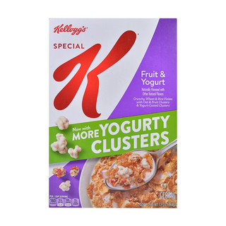 Kellogg's 家乐氏 美国原装进口家乐氏混装麦片1.06kg即食谷物制品三种口味独立盒装 水果酸奶口味368g-到11月9日