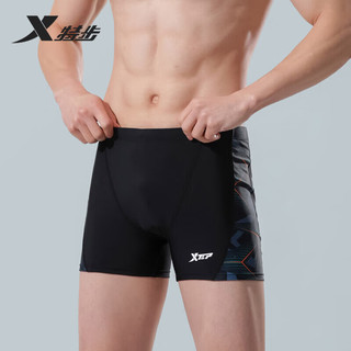 特步（XTEP）特步泳裤男士泳衣速干抗氯防尴尬专业训练游泳裤男 B220018