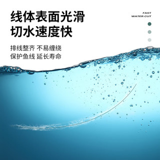 熊火碳线路亚前导线耐磨碳素线鱼线主线子线超强拉力碳氟线海钓线 碳素合成线 2.0