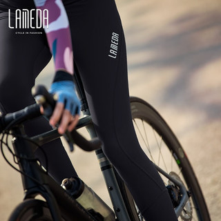 兰帕达2023新款山地公路自行车骑行长裤高密度海绵坐垫骑行装备 黑色-单件长裤 2XL码（适合体重：65-75kg）