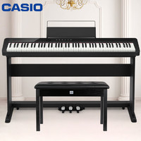 CASIO 卡西欧 PX-S1100BK 电钢琴 88键重锤 黑色 木架+三踏板+官方标配