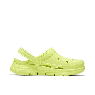 SKECHERS斯凯奇女子FOAMIES 女士轻质休闲塑模鞋 111385-LIME 35