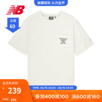 NEW BALANCE NB官方23新款男款夏季舒适透气运动圆领短袖T恤 OA 5ED25443 2XL