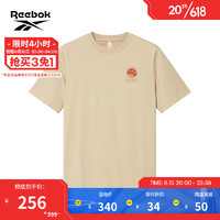 Reebok锐步官方2023夏季男女经典运动针织印花短袖T恤23RMS413U 23RMS413UGK0 A/XL