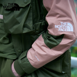 北面TheNorthFaceUE先锋设计男多口袋双层帽冲锋衣防水上新7QPS 7D6/绿色 S