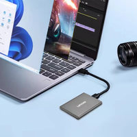 联想 Lenovo ZX7 USB3.1 移动固态硬盘 Type-C 1TB 灰色