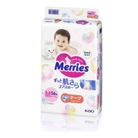 Merries 妙而舒 婴儿纸尿裤 M56片