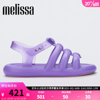 Melissa（梅丽莎）2023新款女士时尚面包拖鞋果冻鞋33808 紫罗兰 5（35-36码）