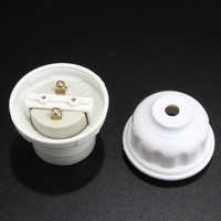 CNLWAN 陶瓷灯头纯铜灯口E27螺口灯座养殖大棚保温灯头LED灯