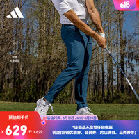 adidas 阿迪达斯 官方男装夏季新款修身高尔夫锥形运动裤IB2595 北冰洋蓝 A/82