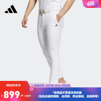 adidas 阿迪达斯 官方男装夏季新款抗风透湿疏水时尚高尔夫运动裤 白 A/76