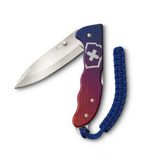 维氏（VICTORINOX）瑞士军刀狩猎大师130mm多功能刀折叠刀 红蓝 0.9415.D221