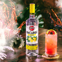 BACARDI 百加得 柠檬风味朗姆酒700ml 基酒调酒烘焙 洋酒