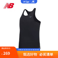 new balance 男款运动健身跑步训练运动背心MT23280