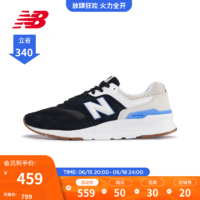 new balance NB官方23新款男女鞋997H系列舒适百搭透气复古拼接运动休闲鞋 黑色/米白色