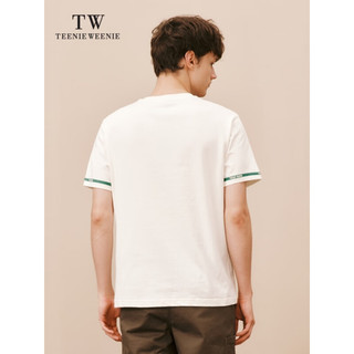 Teenie Weenie Men小熊男装字母T恤男2023秋季新款t恤 象牙白 170/M