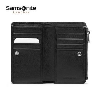 新秀丽（Samsonite）/钥匙包简约休闲多功能多卡位男士卡包 TX4 黑色