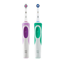 Oral-B 歐樂-B 歐樂B電動牙刷充電式旋轉式小圓頭牙刷D12家庭裝 父親節情人節禮物  （享6只刷頭）