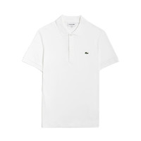 LACOSTE 拉科斯特 法国鳄鱼男士高端休闲翻领短袖丝光棉t恤夏