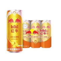 Red Bull 红牛 泰国原装红牛维生素能量饮料混合水果口味325ml*6罐/包