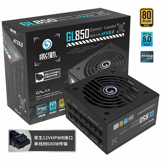 GALAXY 影驰 电竞大师 GL850 电脑电源 金牌全模组 额定850W