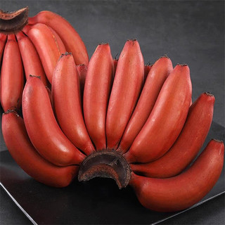 乡语小吖 福建红皮香蕉3斤 新鲜水果 当季 红皮香蕉 红美人香蕉 甜蕉 生鲜