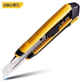 得力（deli）SK4塑柄美工刀18mm 手工美术刀 DL018Z