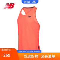 new balance 男款运动健身跑步训练运动背心MT23280 MT23280-NDF L