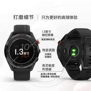 佳明（GARMIN）高尔夫S62腕表户外运动智能激光测距雷达分析电子球童 S62｜高尔夫腕表