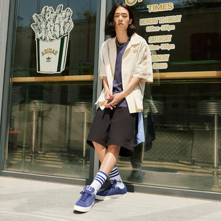 adidas阿迪达斯官方三叶草STAN SMITH CS男女经典运动板鞋ID2046 藏青蓝色 36.5(225mm)