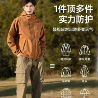 YANXUAN 网易严选 全天候防护山系风衣运动单层防风外衣