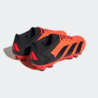 adidas阿迪达斯PREDATOR ACCURACY.3 MG男女软/硬人造草坪足球鞋 橙色/黑色 45(280mm)