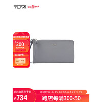 TUMI 途明 VOYAGEUR系列女士高端时尚手拿包 0196629FG灰雾色