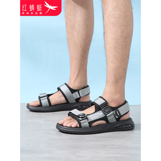 红蜻蜓红蜻蜓凉鞋男透气舒适外穿休闲户外罗马运动沙滩鞋两穿 C0TT02922