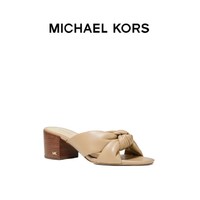 百亿补贴：MICHAEL KORS 迈克·科尔斯 女士粗跟凉鞋 40T1JOMP1L